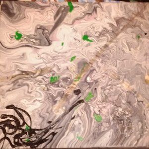 Acrylic Pour painting